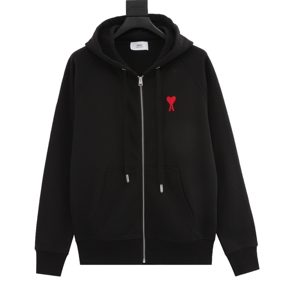 Ami pairs simple black coats
